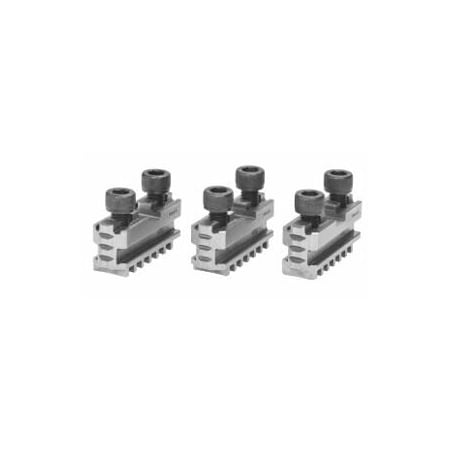 Holex Base Jaw Set, 3 Pieces, Hardened, for Chuck Type: 125 312976 125
